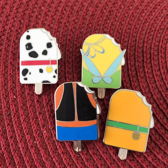 Disney Other - Disney Character Ice Cream pins